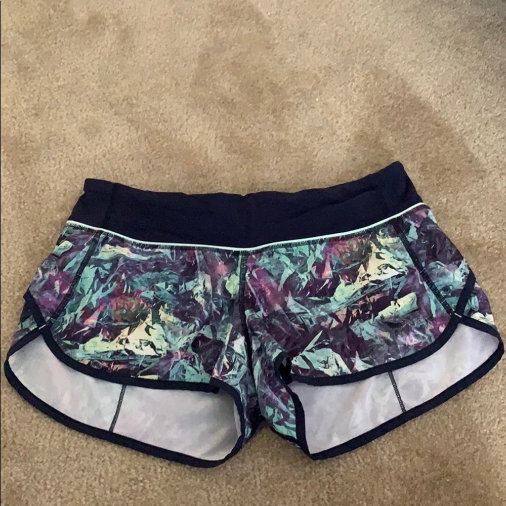 Lululemon speed shorts